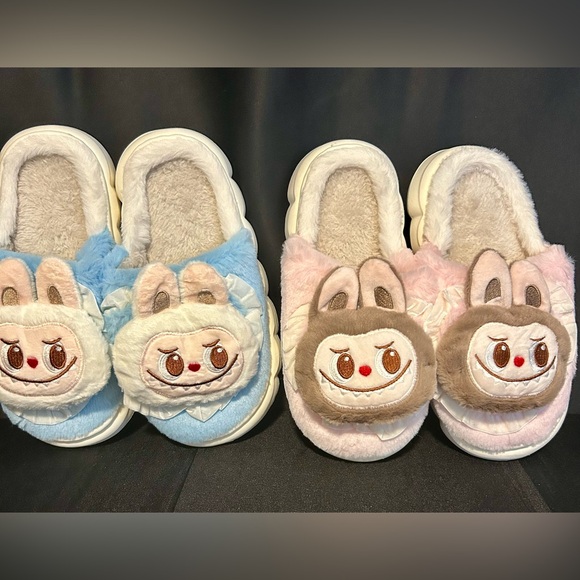 Cute Labubu Slippers - Picture 2 of 7